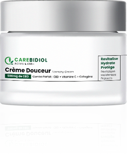 Crème douceur 500 mg isolat pure CBD