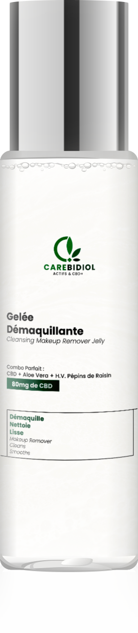 Gelée Démaquillante 80 mg isolat CBD