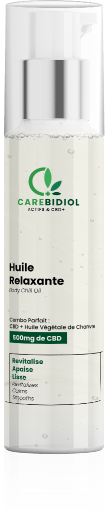 Huile Relaxante 500 mg isolat pure CBD