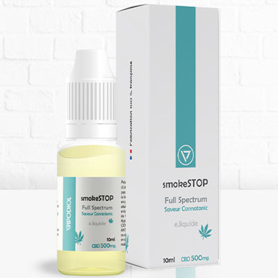 E-liquide CBD SMOKESTOP CANNATONIC Spectre Complet