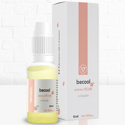 E-liquide CBD BECOOL PÊCHE