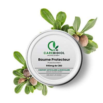 Baume protecteur 900 mg isolat CBD