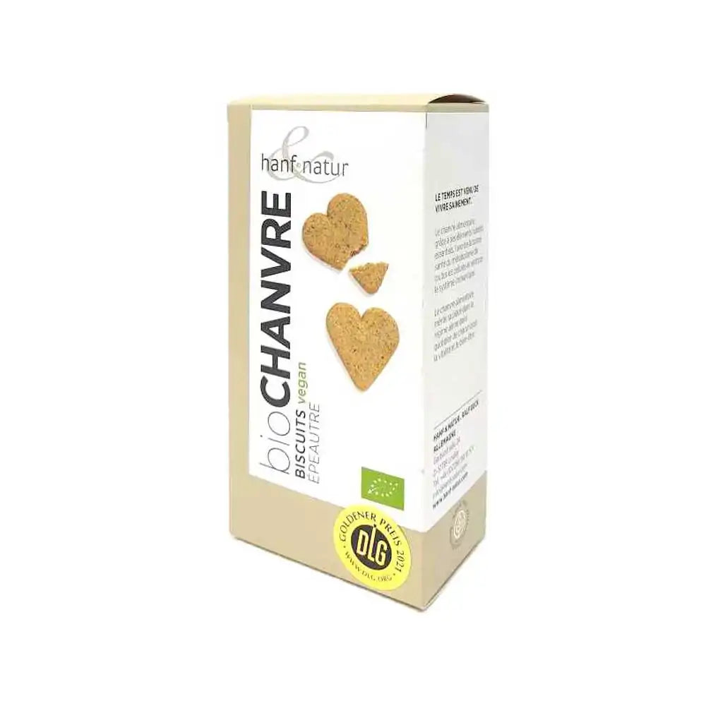 Biscuits au chanvre et farine d'épeautre 100g