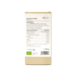 Biscuits au chanvre et farine d'épeautre 100g