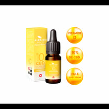 Charger l&#39;image dans la galerie, HUILE CBD + Vitamine D ALPAISIA (10%)
