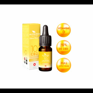 HUILE CBD + Vitamine D ALPAISIA (10%)
