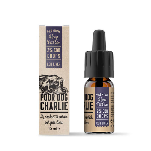 HUILE CBD ANIMAUX FOIE DE MORUE