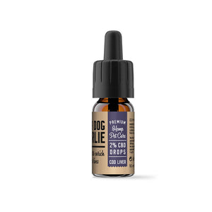 HUILE CBD ANIMAUX FOIE DE MORUE